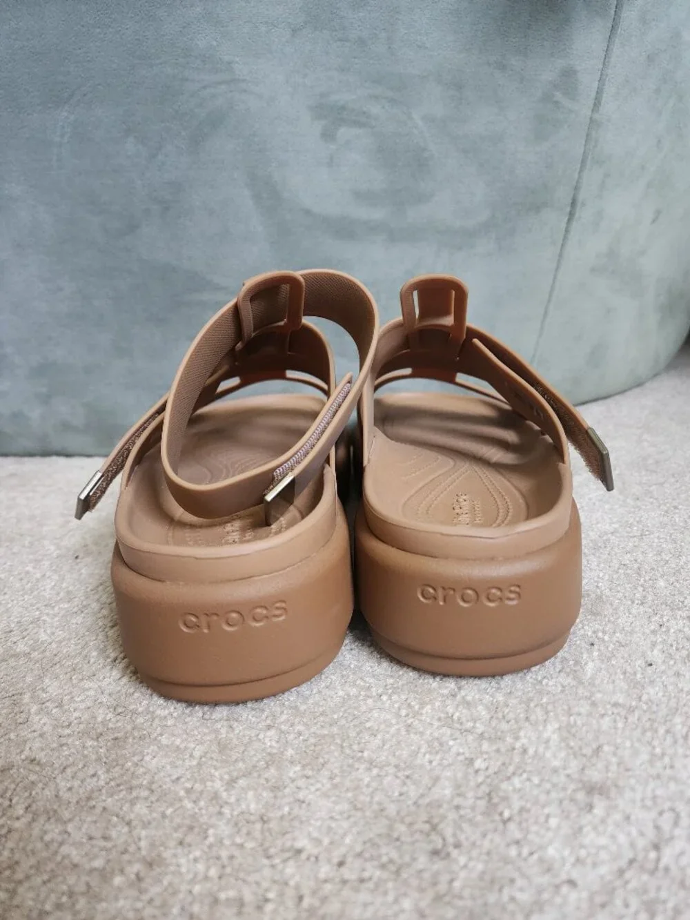 Crocs Brooklyn Luxe Gladiator Sandal  | Women's 11 | New | Missing Strap